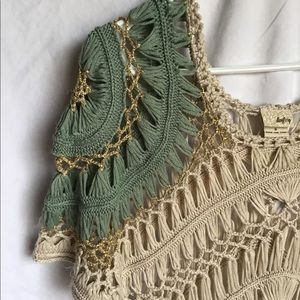 Daytrip “Crochet” Top - Size Sm